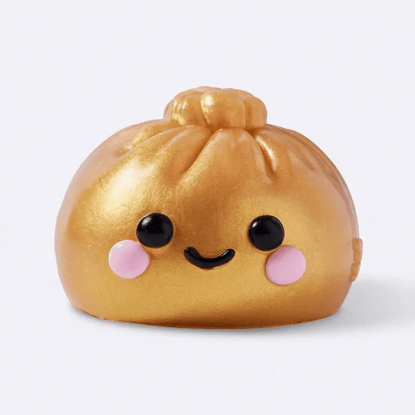 Golden Mochi Dumpling Squishy