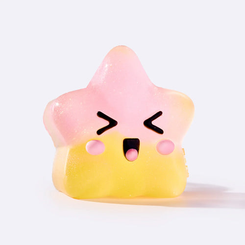 Pink and Yellow Star Squishy