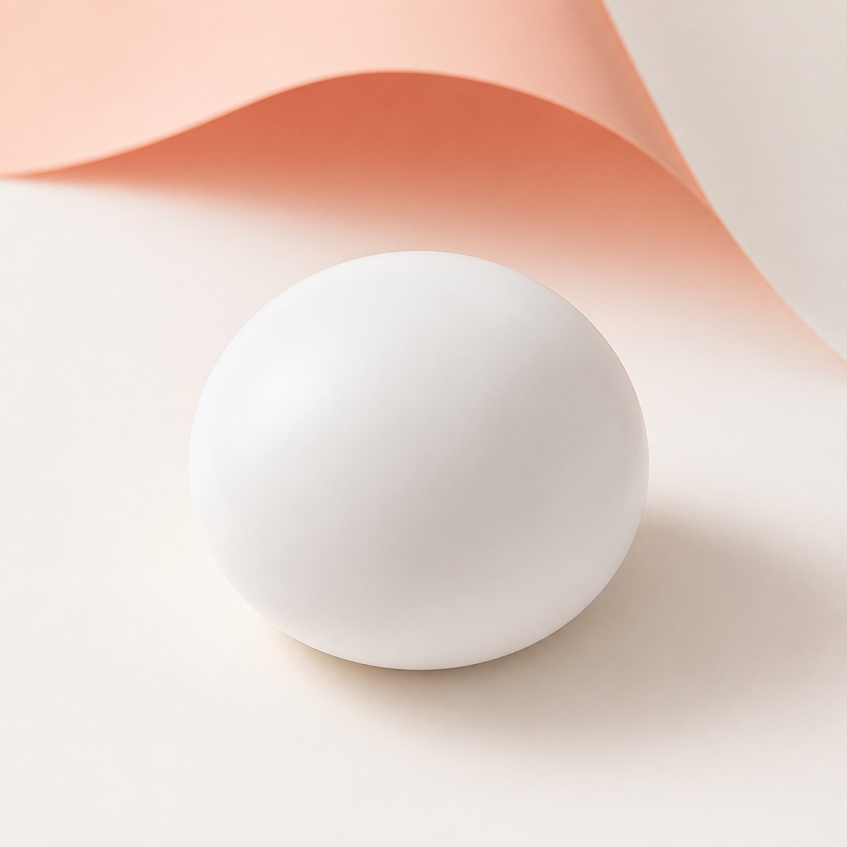 Soft White Bun Squeeze Ball product packshot