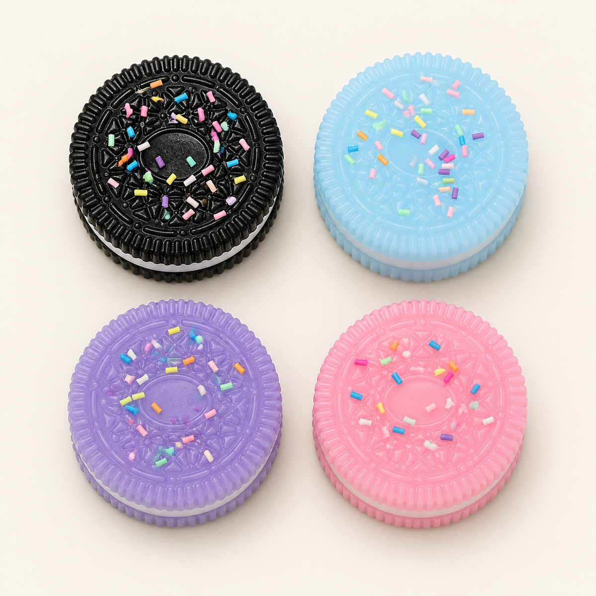 Source-supported colour versions of the Sprinkle Cookie Stretch Squishy