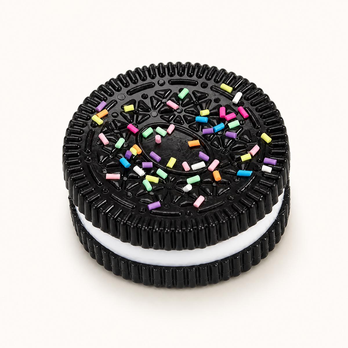 Sprinkle cookie stretch squishy in Black