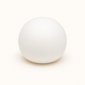 Soft white bun squeeze ball in 6 cm size